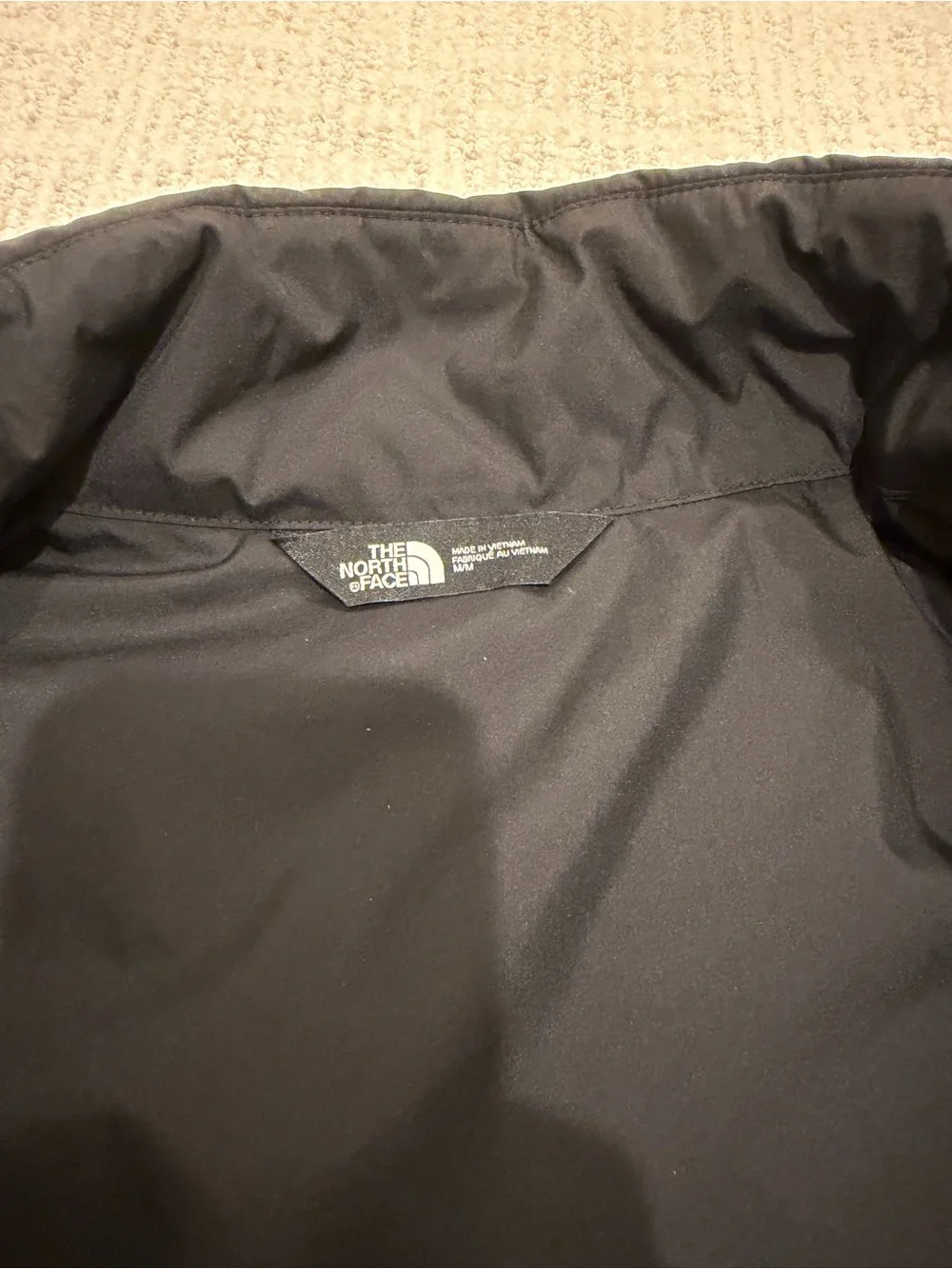 The North Face Black Quilted Insulated Vest